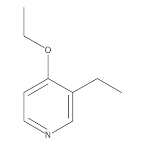 4-Ethoxy-3-ethylpyridine结构式