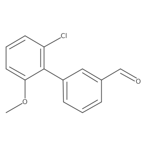 3-(2-Chloro-6-methoxyphenyl)benzaldehyde Structure