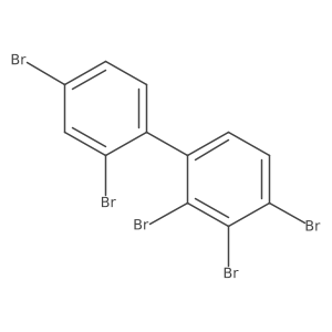 2,2',3,4,4'-Pentabromobiphenyl结构式