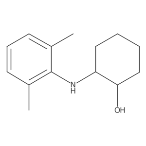 trans-2-[(2,6-Dimethylphenyl)amino]cyclohexan-1-ol Structure