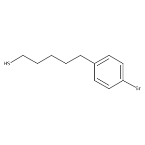 5-(4-Bromophenyl)pentane-1-thiol Structure