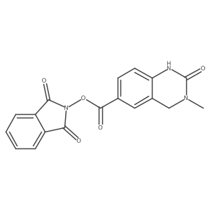 1,3-dioxo-2,3-dihydro-1H-isoindol-2-yl 3-methyl-2-oxo-1,2,3,4-tetrahydroquinazoline-6-carboxylate结构式