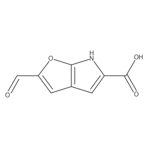 2-Formyl-6h-furo[2,3-b]pyrrole-5-carboxylic acid Structure