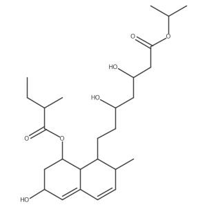 Pravastatin Isopropyl Ester Structure
