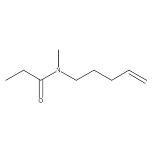 N-methyl-N-(pent-4-en-1-yl)propanamide Structure