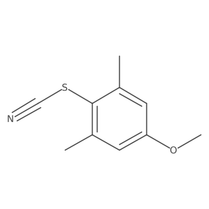 5-Methoxy-1,3-dimethyl-2-thiocyanatobenzene Structure