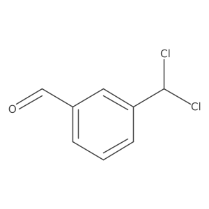 3-(Dichloromethyl)benzaldehyde结构式