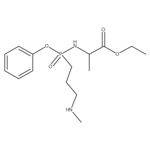 N-[[3-(Methylamino)propyl]phenoxyphosphinyl]-L-alanine ethyl ester结构式
