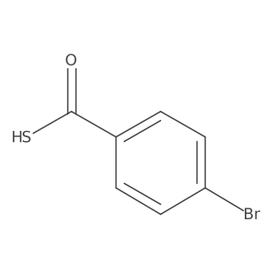 4-Bromobenzenecarbothioic acid Structure