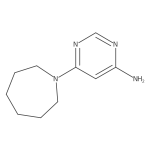 6-(Azepan-1-yl)pyrimidin-4-amine Structure