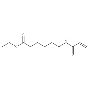 Ethyl 6-(prop-2-enamido)hexanoate结构式