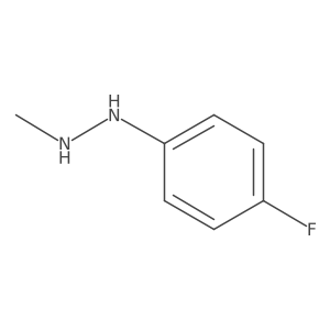 1-(4-Fluorophenyl)-2-methylhydrazine Structure