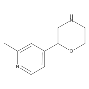 2-(2-Methylpyridin-4-yl)morpholine Structure