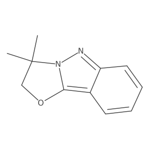 3,3-dimethyl-2H-[1,3]oxazolo[3,2-b]indazole Structure