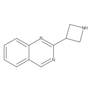 Quinazoline, 2-(3-azetidinyl)-结构式