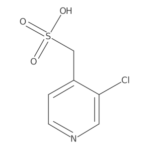 3-Chloro-4-sulfomethylpyridine结构式