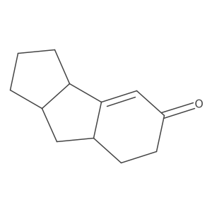rel-(3aR,7aS,8aR)-2,3,3a,6,7,7a,8,8a-Octahydrocyclopent[a]inden-5(1H)-one Structure