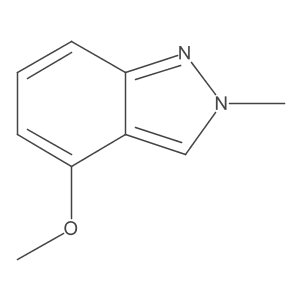 4-Methoxy-2-methyl-2H-indazole Structure