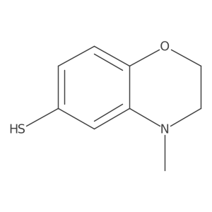 4-methyl-3,4-dihydro-2H-1,4-benzoxazine-6-thiol Structure