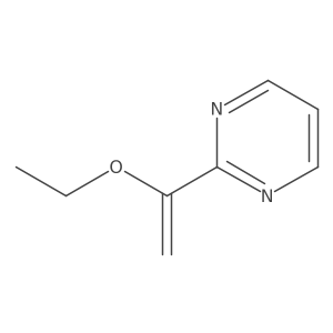 2-(1-Ethoxyvinyl)pyrimidine Structure