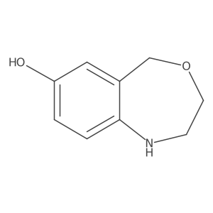 1,2,3,5-Tetrahydro-4,1-benzoxazepin-7-ol结构式