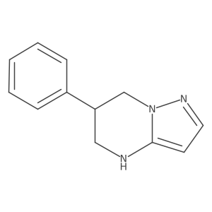 6-phenyl-4H,5H,6H,7H-pyrazolo[1,5-a]pyrimidine Structure