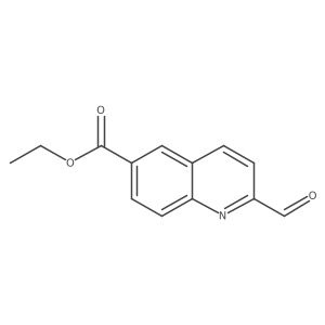 Ethyl 2-formylquinoline-6-carboxylate Structure