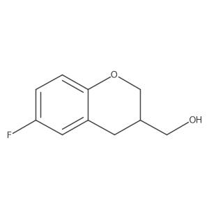 (6-Fluorochroman-3-YL)methanol Structure