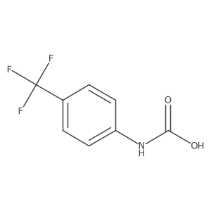 [4-(Trifluoromethyl)phenyl]carbamic acid Structure