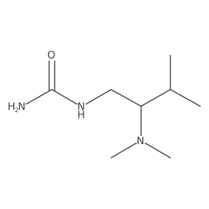 Urea, N-[2-(dimethylamino)-3-methylbutyl]- Structure