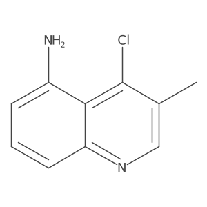 4-Chloro-3-methylquinolin-5-amine结构式