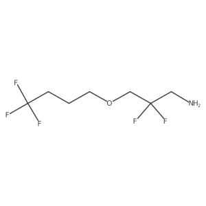 2,2-Difluoro-3-(4,4,4-trifluorobutoxy)propan-1-amine结构式