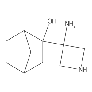 2-(3-Aminoazetidin-3-yl)bicyclo[2.2.1]heptan-2-ol Structure
