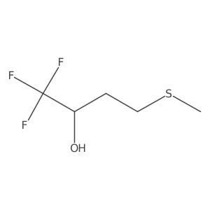 (2S)-1,1,1-trifluoro-4-(methylsulfanyl)butan-2-ol Structure