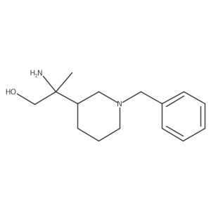 2-Amino-2-(1-benzylpiperidin-3-yl)propan-1-ol Structure