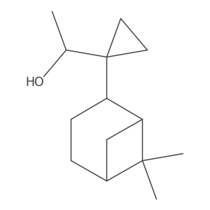 1-(1-{6,6-Dimethylbicyclo[3.1.1]heptan-2-yl}cyclopropyl)ethan-1-ol Structure