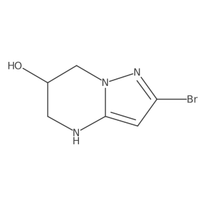 2-Bromo-4,5,6,7-tetrahydropyrazolo[1,5-a]pyrimidin-6-ol Structure