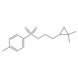 2-(2,2-Dimethylcyclopropyl)ethyl 4-methylbenzene-1-sulfonate Structure