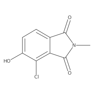 4-Chloro-5-hydroxy-2-methyl-1H-isoindole-1,3(2H)-dione Structure