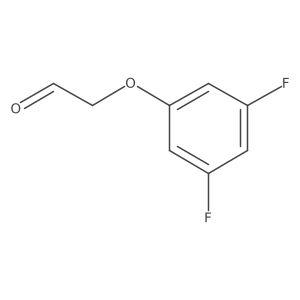 2-(3,5-Difluorophenoxy)acetaldehyde Structure