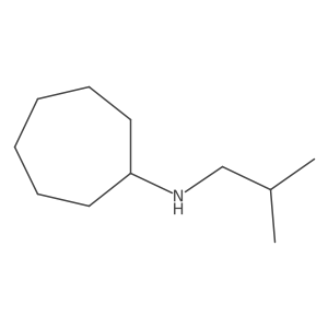 N-(2-methylpropyl)cycloheptanamine结构式