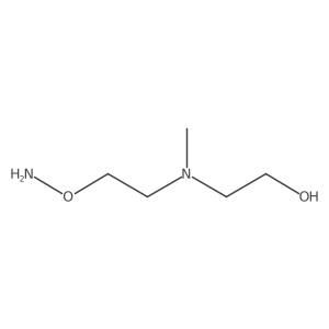 Ethanol, 2-[[2-(aminooxy)ethyl]methylamino]- Structure