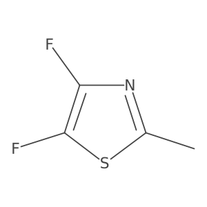 4,5-Difluoro-2-methylthiazole Structure