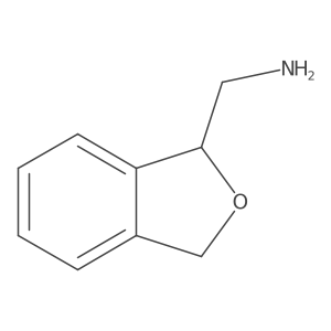 2-Benzofuranmethanamine, 2,3-dihydro- Structure