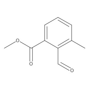 Methyl 2-formyl-3-methylbenzoate结构式