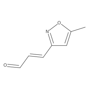 3-(5-Methyl-1,2-oxazol-3-yl)prop-2-enal Structure
