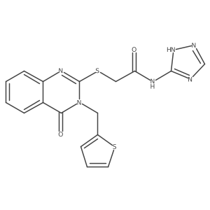 2-{4-[(4-methoxybenzyl)thio]-1H-pyrrolo[3,2-c]pyridin-1-yl}-N-[2-(2-methylpiperidin-1-yl)ethyl]acetamide结构式
