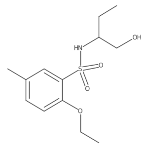 [(2-Ethoxy-5-methylphenyl)sulfonyl](1-ethyl-2-hydroxyethyl)amine Structure