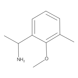 1-(2-Methoxy-3-methylphenyl)ethan-1-amine Structure