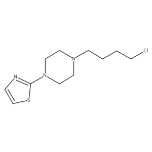 1-(4-Chlorobutyl)-4-(2-thiazolyl)piperazine Structure